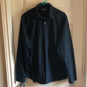 Express Men’s Modern Fit Dress Shirt Size: L